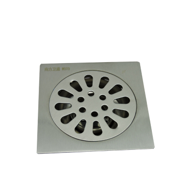 南方卫通 不锈钢自动密封式防臭地漏 单用 NF-079 个