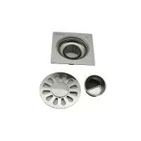 南方卫通 不锈钢自动密封式防臭地漏 双用 NF-080 个