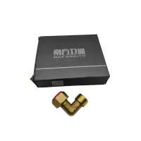 南方卫通 全铜内外丝弯头 内外螺纹弯头 水暖配件 4分活内丝*外丝弯头