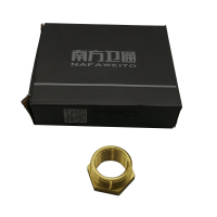 南方卫通 全铜内外丝直接头 内外螺纹延伸接头 异径接头 补芯水暖配件 1寸外丝*6分内丝补芯