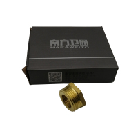 南方卫通 全铜内外丝直接头 内外螺纹延伸接头 异径接头 补芯水暖配件 1寸外丝*4分内丝补芯