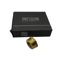 南方卫通 全铜内外丝直接头 内外螺纹延伸接头 异径接头 补芯水暖配件 1寸外丝*4分内丝补芯