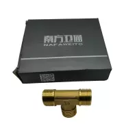 南方卫通 全铜内外丝三通接头 内外螺纹三通接头 燃气.水暖配件 4分全外丝三通