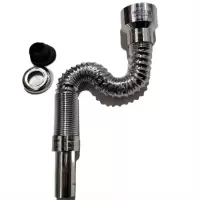 南方卫通 小便池下水管 小便池伸缩下水管 电镀NF-202 个