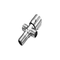 南方卫通 全铜双用三角阀 一进二出三通角阀 加厚三角阀止水阀 4分NF-003 个