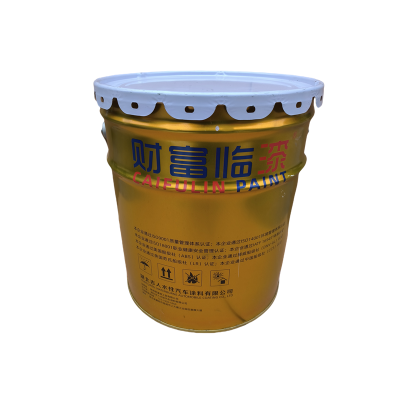 财富临 醇酸磁漆 18kg/桶 孔雀蓝 桶