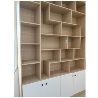 澜雅帝斯实木高书架1000*1000*400mm(平方米)