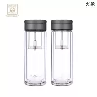 火象水密码泡茶师玻璃杯350ml/个