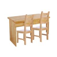 森源龙 橡木写字桌椅 1200*600*750mm(套)