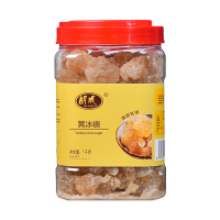 胡成 优质黄冰糖 1000g/罐