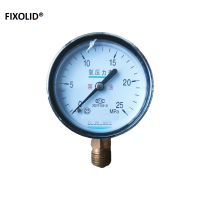 FIXOLID 氧气表 0-25MP 个