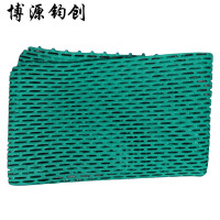 博源钧创 防滑垫 地垫 绿色-5MM方块疏水款0.9米宽*1米 米