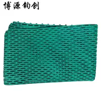 博源钧创 防滑垫 地垫 绿色-5MM方块疏水款0.9米宽*1米 米