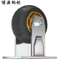 博源钧创 橡胶定向轮 6寸150mm 个