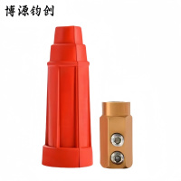 博源钧创 电焊机快速接头 中式DKL-35连座 红色 个
