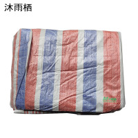 沐雨栖 加厚彩条布 6米宽*50米 卷