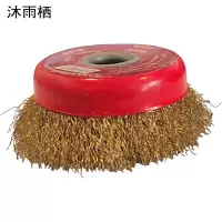 沐雨栖 钢丝轮 100mm 个