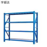 宇超达 货架每层承重500KG(蓝、白备注颜色) 长2m*宽0.6m*高2m 四层 组