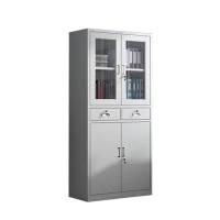 鑫港鑫 中二斗玻文件柜 RN-280 850*390*1800mm 个