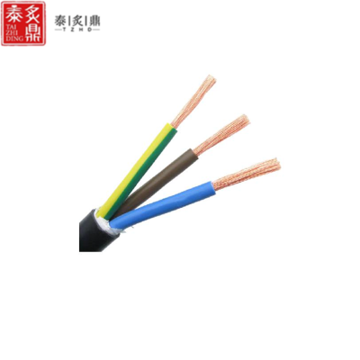 泰炙鼎 铜芯护套软线 RVV 3*6平方 30m 卷