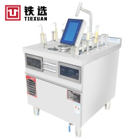 铁选 明档六眼电磁煮面炉 SDMD-600 台