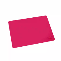 优拉加厚软印章垫 9581 胶皮小号方形印章垫 银行柜台印台不易变形财务大号盖章垫子行政办公垫子 红色