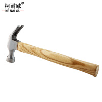 柯耐欧 工业级木柄羊角锤V型起钉锤 0.25kg 0.5kg 0.75kg 把