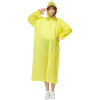 攸黄色加厚雨衣均码件