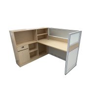 墨之麟办公桌(加侧立柜)1400*1600*750mm/张