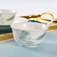 北国风光 36头骨瓷餐具陌上花开 TS-0036 套