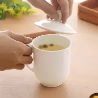 北国风光 骨质瓷会议白瓷杯 TS-BC-0401 套