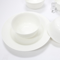 北国风光 骨瓷纯白6头餐具套装TS-BC-0006 套