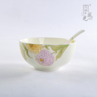 北国风光 骨瓷餐具套装多彩绣球 TS-0012 套