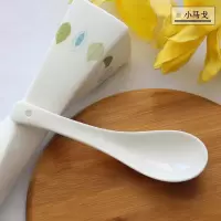 北国风光骨瓷汤勺