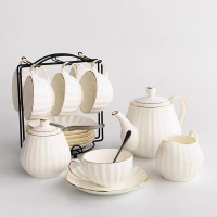 北国风光骨瓷咖啡具南瓜TS-0301套