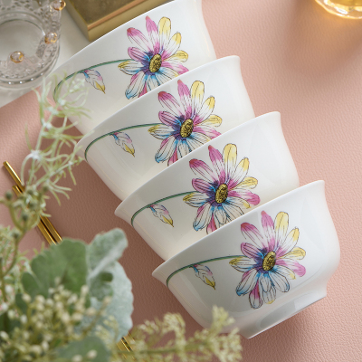 北国风光 骨瓷14头餐具 TS-0014花之魅 套