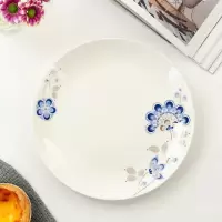 北国风光 骨瓷餐具兰孔雀花TS-0008 套