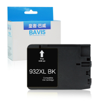 皇者.巴威 墨盒932XL惠普HP 7110/7610/7510/7512 黑 个