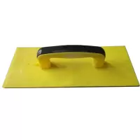 连瑞翔 塑料抹泥刀 抹子 大号黄色 1个