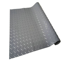 连瑞翔 防滑垫 人字纹地垫 灰 厚2.5mm 1.3*15m 卷