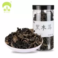 [菌益_东北黑木耳128g/罐] 黑木耳干货 秋耳小碗耳无根