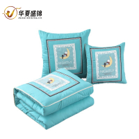 华夏盛锦时尚蕾丝抱枕被-HXSJ-JH98