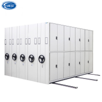 宇博文 密集型档案柜 手摇移动 组