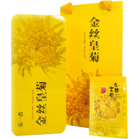 乐一香20朵一级金丝皇菊40克盒装