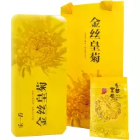 乐一香20朵一级金丝皇菊40克盒装