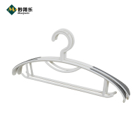 妙简乐 宽肩防滑衣架 白色 组
