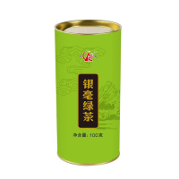 鼎寿银毫绿茶0.1kg/罐