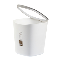 茶花 净悦压圈垃圾桶 10L /个