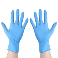 茶花 多用加长丁腈手套M 20只 加长(M)/套