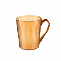 茶花菱格漱口杯 450ml/个